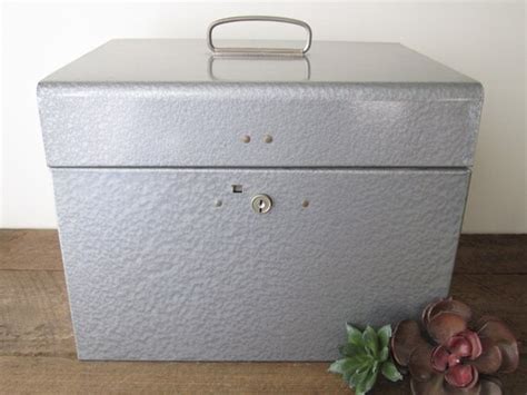 galvanized metal file box|Galvanized File Box .